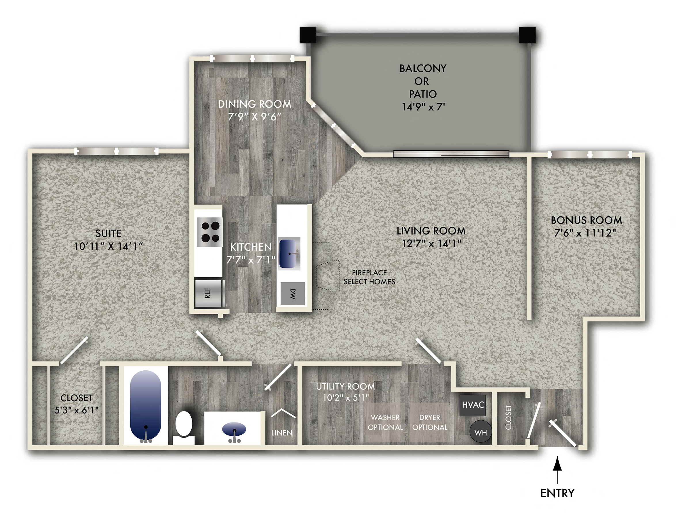 8800 Bradwell Place 1-3 Beds Apartment for Rent - Photo Gallery 30